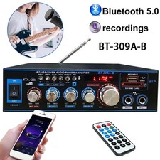 HiFi Verstärker Mini Verstärker 400W Bluetooth Verstärker HiFi Stereo mit SD/USB