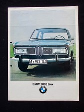 BMW 2000 tilux  7/1967 4S