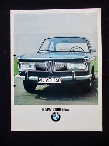 Bmw 2000 tilux 1967 4s - bmw, 7/1967