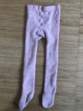 H&M 98 104 Strumpfhose rosa warm Thermo