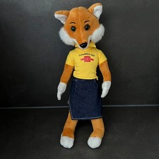 Plüsch Fuchs Schwäbisch Hall Werbefigur Plüschtier Kuscheltier 34 cm Reklame