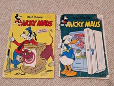 4x Micky Maus 1961 1962 1969