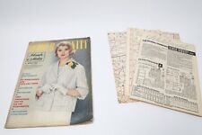 1x Neuer Schnitt 3 März 1962 Modeheft Schwabe Moden mit Schnittmuster
