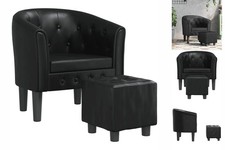 Clubsessel Mit Fußhocker