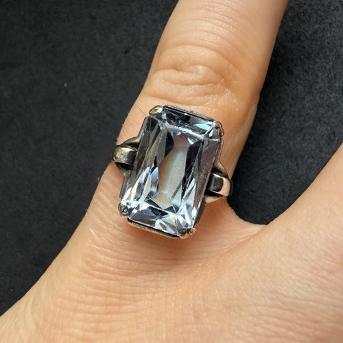 Art deco ring 835 silber - deco,