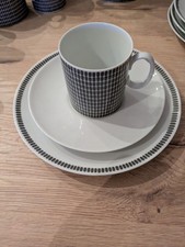 Thomas Medaillon Onyx  Kaffee Gedeck 3 teilig