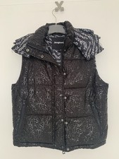 Desigual Weste schwarz Neu 34 36 XS S