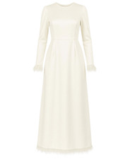 Satinkleid Damen Abendkleid
