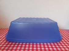 Tupperware * Brotbox * Brotbehälter * Kuchenbehälter * Camping * Outdoor * blau