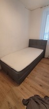 Boxspringbett Stoff
