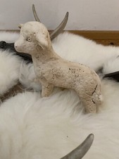 Keramik Ton Deko Schaf Lamm Ostern Oster Impressionen Shabby Skandi Natur 