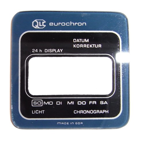 Ruhla eurochron lcd quartz - ruhla,