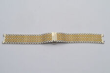 TITONI STAHL/GOLD ARMBAND 18MM BRACELET STAHL SCHÖNER ZUSTAND WIE NEU