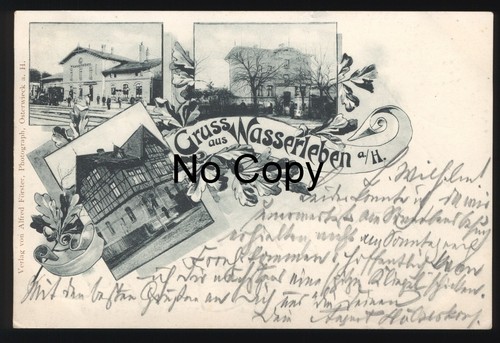 2566 wasserleben nordharz - ak,
