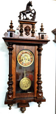 Antik Wanduhr, Ragulator, Pendeluhr um  19. Jahrhundert ca. KIENZLE