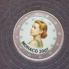 MONACO  🇲🇨  2 Euro Grace