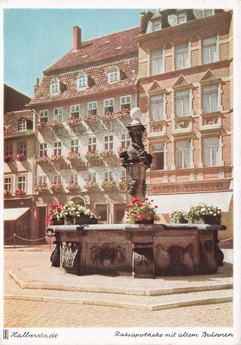Halberstadt ratsapotheke - ak,
