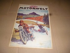 ADAC Motorwelt 04.04.1930  Zeitschrift Auto Kfz  1930  Motorrad etc. Vorkrieg AD