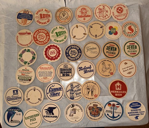 Ddr brd bierdeckel - konvolut, 2