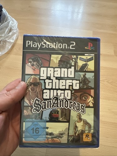 Ps2 gta san andreas sealed - gta,