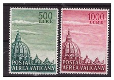 Vatikan - 1958 Flugpost Kuppel