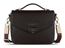 bugatti Ella Classic Bag Schultertasche Tasche Darkbrown dunkelbraun Neu