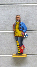 1 Zinnfigur Commedia dell’arte Stenterello Italien bemalt 75mm