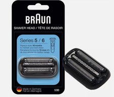 Original Braun'Kombipack 53B Scherkopf Series 5/6 Scherblatt Ersatz Scherteil DE