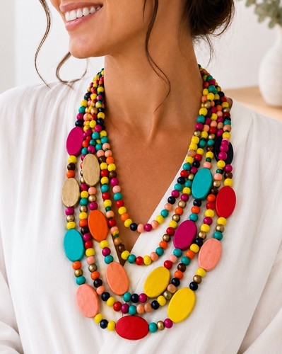 Boho statement kette damen - statement,