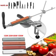 Profi Messerschleifer Messerschärfer Fixed-Winkel Sharpener mit 4 Schleifstein