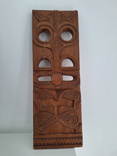 Vintage tiki statue - vintage,