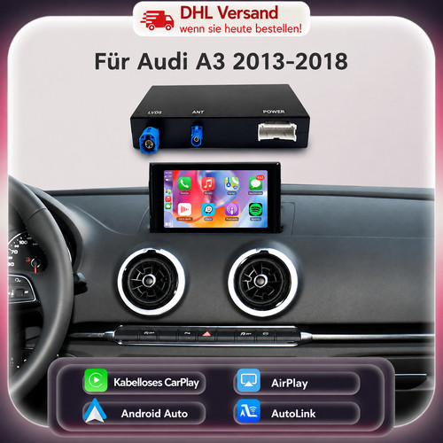 Carplay android auto audi - auto, a3