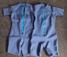 1x Tribord Neoprenanzug Kinder 14 Jahre 153-162cm Gr.158 blau kurz