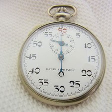 alte Stoppuhr WW 2 excelsior Park Torpedo laufzeituhr