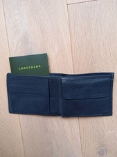 Longchamp Geldbörse Dunkelblau  Leder  Herren