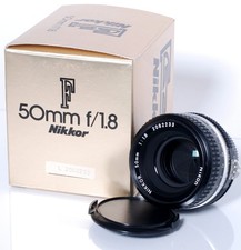 Nikon F Nikkor 50mm f/1,8  AI lichtstarkes Standard Objektiv