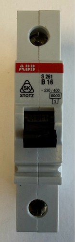 Abb sicherungsautomat polig - abb, 1-polig