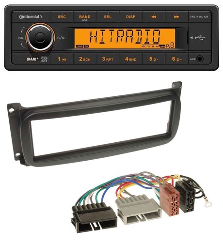 Continental 1din dab mp3 aux - continental,