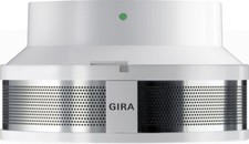 GIRA 233702 Rauchwarnmelder Dual Q 230V mit Sockel Reinweiß Q-Label VdS