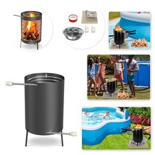 28L Poolheizung Feuertonne