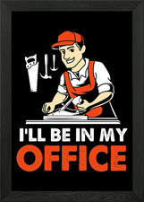 Ich werde in meinem Büro