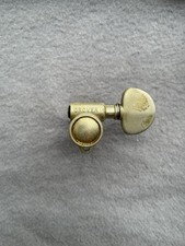 Grover USA Rotomatic tuner L left side - nickel vintage - 1960s 1970s