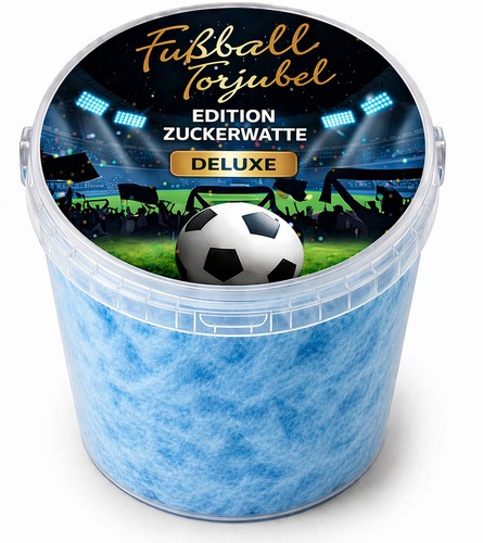 Fussball torjubel zuckerwatte - fussball,