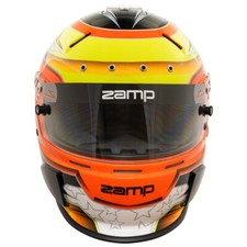 FIA Zamp Helm R70E Orange Homologation FIA 8859-2015 Motorsport Rennsport