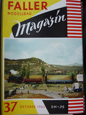 Faller Modellbau Magazin Nr 37 Oktober 1963