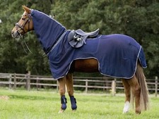 Fliegendecke Fliegenausreitdecke Moskito  95,105,115,125,135,145,155,165 navy
