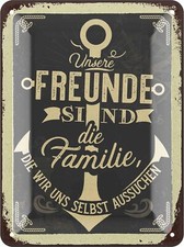 Retro Blechschilder, vintage