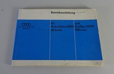 Betriebsanleitung DKW Auto