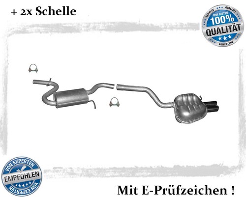 Auspuffanlage golf variant - auspuffanlage, vw