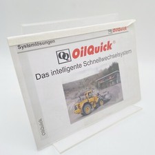 ++ Oilquick Schnellwechsler  Radlader / Systemlösungen / Prospekt / Broschüre ++